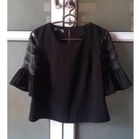 ราคา เสื้อสีดำ CPS CHAPS มือ2 (498351011)