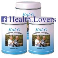 ราคา Kal-G Collagen Hydrolysate 150 Grams ( 3 กระป๋อง ) แคล-จี คอลลาเจน ไฮโดรไลเซด 150 กรัม ( 3 กระป๋อง )ฟื้นฟูข้อและกระดูก (785406674)