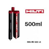 ราคา HILTI น้ำยาเสียบเหล็ก HILTI HIT-RE 500 V3 เคมีเจาะเสียบเหล็ก 500ml / 705g ของแท้ (25072189129)