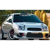 ราคา สติ๊กเกอร์รูปลอกแบนเนอร์กระจกหน้ารถ Subaru impreza ลด JDM wrx sti evoolution (26289027164)