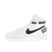 ราคา ฟิกเกอร์ Nike Air Force 1 High Supreme Special "White" Sneakers 698696-100 Like New (29773212871)