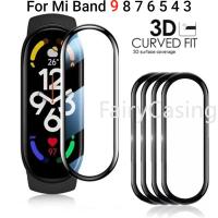 ราคา 1 ชิ้น 3D โค้ง Fit ฟิล์มป้องกันแบบเต็มหน้าจอสําหรับ Xiaomi Mi Band 10 9 8 7 Pro ฟิล์มป้องกันไม่ใช่แก้วสําหรับ MiBand 6 Band 5 Band 4 Band 3 (25683855279)