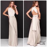 ราคา Infinity dress สีขาว (846465853)