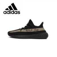 ราคา adidas originals Yeezy Boost 350 V2 Fabric Trend Athleisure Shoes Black Green (14299412432)