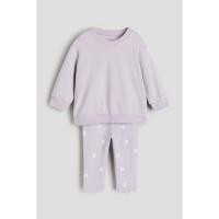 ราคา H&M(เอชแอนด์เอ็ม) ชุดเสื้อสเวตเตอร์และกางเกงเลกกิ้งแบบ 2 ชิ้น เด็กอ่อน 1170051_13 (42250801623)