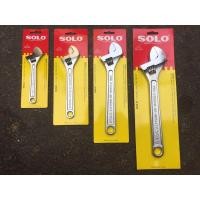 ราคา SOLO โซโล ประแจเลื่อนโซโล No.624 ประแจเลื่อน ประแจเลื่อนขนาด 12,10,8,6 นิ้ว ของแท้ 100% (6567966063)