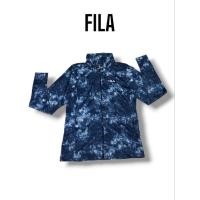 ราคา เสื้อแจ็คเก็ต FILA มือสอง สีกรม สภาพดี(ผ้ากีฬาไม่หนา)อก38S079⚡ (26869120318)