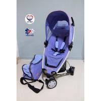 ราคา รถเข็นเด็กมือสอง Quinny Zapp สีม่วงพลาสเทล สภาพใหม่ สีน่ารักมาก (6580893926)