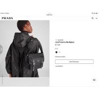 ราคา **do** กระเป๋าสะพาย Prada Re-Nylon เก็บของได้เยอะ ใช้ได้ชาย หญิง สินค้าใหม่ ของแท้ (27926192050)