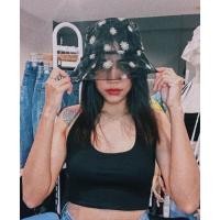 ราคา Tgesky_style เสื้อครอปคล้องคอผ้าเรย่อน (19645506090)