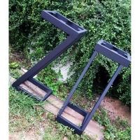 ราคา MPT Steel ขาเก้าอี้บาร์ ขาโต๊ะเหล็ก ขาโต๊ะ 1 ตัว Z Model สูง 70cm สีดำด้าน (9413299254)