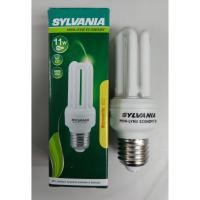 ราคา หลอดประหยัดไฟแบบตะเกียบ ยี่ห้อ sylvania 3u 11w (7451919006)