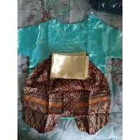 ราคา มือ2 ชุดไทยเด็กอนุบาล พร้อมผ้าคาดเอว ขนาดไซส์ L (27303201925)