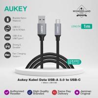 ราคา Aukey USB-A 3.0 to Type C Nylon Braided Data Cable 1 เมตร & 2 เมตร CB-CD2/CD3 - Wonderland Store Malang (19490291450)