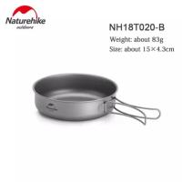ราคา NATUREHIKE TITANIUM FRYING PAN NH18T020-B TJP02 แบบพกพา FRYING PAN CAMPING PICNIC OUTDOOR (26810704373)