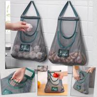 ราคา ถุงตาข่าย เก็บของ ถุงแขวน ในครัว กระเป๋า มีหูหิ้ว แข็งแรง (24455171500)