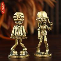 ราคา Bronze Zombie รูปการ์ตูนเดสก์ท็อปตกแต่งฮาโลวีนตลกรุ่น Plants vs Zombies จําลองตกแต่ง/ijng (27540626710)
