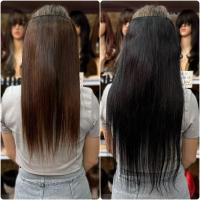 ราคา แฮร์พีชผมแท้100% แฮร์พีชผมแท้ ⭕️ทักแชทสอบถามสี⭕️ (7616169289)