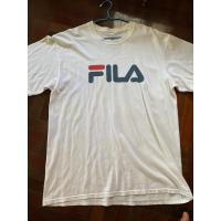ราคา เสื้อยืดคอกลม Fila สีขาว (25280487821)