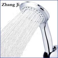 ราคา Zhangji Bathroom 5-Mode Shower Head Large Panel Water-Saving Nozzle Classic Standard Design G1/2 Shower Accessories Rand (26112208396)