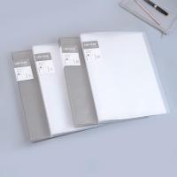 ราคา แฟ้มเอกสาร แฟ้มโชว์เอกสาร A4 (20/30/40 ซอง) *เติมไส้ไม่ได้ แฟ้มใส่เอกสาร แฟ้มเมนู 20DB, 30DB, 40DB (4140829896)