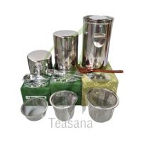 ราคา กระปุกร่อนชา กระปุกเก็บชา กระปุกชา กระปุกมัทฉะ ผงชาเขียว ที่ร่อน sieve สแตนเลส (5962515795)