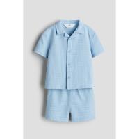 ราคา H&M(เอชแอนด์เอ็ม) ชุดเสื้อและกางเกงขาสั้น 2 ชิ้น เด็กผู้ชาย 1296428 (42454802171)
