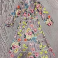 ราคา เดรสสงกรานต์ ลายดอก สีม่วงอ่อนลายดอกไม้โทนสีพาสเทล สไตล์แคท คิสตัน Cath Kidston (5444670776)