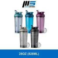 ราคา Blenderbottle Pro Series 28oz เครื่องปั่นโปรตีนป้องกันการรั่วเปิดกว้าง BPA ฟรีทําความสะอาดง่าย (23168922401)