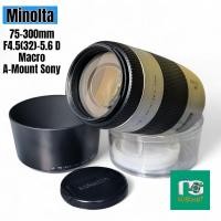 ราคา MINOLTA AF ZOOM 75-300MM.F4.5(32)-5.6 D # มี Macro # 8 PIN A Mount Sony (สภาพ 80-90%) (25633566727)