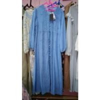 ราคา เสื้อคลุมสีน้ําเงินกระดุมเต็ม (19618752575)