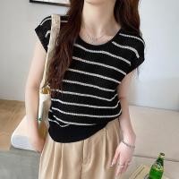 ราคา 【WJZ】เสื้อกั๊กไหมพรมแขนกุดหลวมสไตล์เกาหลีแฟชั่นสำหรับผู้หญิง【5591】 (27451423003)
