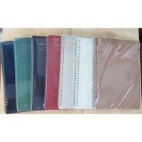 ราคา สมุดริมลวดปกใส ลายตาราง ขนาด A5 B5 (5337182450)