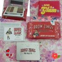 ราคา พาเลท เขียนคิ้ว แบบมือโปร ยี่ห้อ BENEFIT - Brow Zings Pro Palette! พร้อมกระเป๋า ซิปกำมะหยี่ (19371276529)