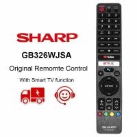 ราคา รีโมต Sharp รีโมตคอนโทรล GB326WJSA สําหรับ Sharp Netflix AQUOS Smart Voice LCD TV 4T-C50BJ3T 2T-C50BG1X (28906065674)