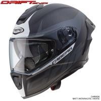 ราคา หมวกกันน็อค CABERG รุ่น DRIFT EVO CARBON MATT ANTHRACITE - WHITE (Full Carbon) (24503689009)