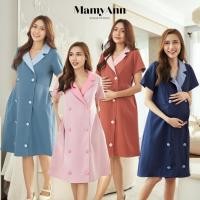 ราคา A105-barBie ชุดคลุมท้องให้นม ใส่ทำงาน แบรนด์ MamyAnn ♥ พร้อมส่ง!! มีโค้ดส่วนลด ชุดคลุมท้องใส่ทำงาน ชุดคลุมท้องใส่เที่ยว (22553079156)