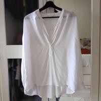 ราคา เสื้อลำลองสีขาว oversize H&M (28605253494)