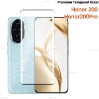 ราคา สําหรับ Honor 200 Pro 5G 2024 3D ขอบโค้งกระจกนิรภัยสําหรับ Huawei Honor200Pro 200Pro Honor200 Honor90 Pro Honor100 100Pro ป้องกันหน้าจอสําหรับ Honor 200 แก้วสําหรับ Honor 200LIte (28252039059)