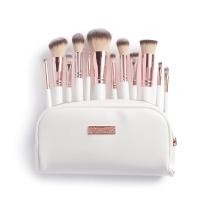 ราคา Bh Cosmetics Rose Romance 12 ชิ้นชุดแปรงแต่งหน้า * (พร้อมกระเป๋า) แป้งผสมรองพื้น Contour Blush อายแ (28964735399)