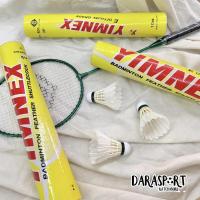 ราคา (ขายเป็นหลอด) ลูกแบดมินตันขนไก่ YIMNEX / 1 หลอดมี 12 ลูก (16920681747)