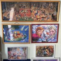 ราคา กรอบรูปพร้อมจิ๊กซอว์ 300-1,000 ชิ้น Disney Frozen Cinderella (8517030803)
