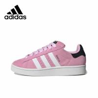 ราคา ♞,♘รองเท้าผ้าใบ adidas originals Campus 00S ของแท้ 100% สีชมพูและสีขาว TRD (42753940478)