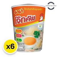 ราคา mama มาม่าคัพ มาม่าโจ๊กคัพ มาม่าคัพโจ๊ก โจ๊กกึ่งสำเร็จรูป มาม่าโจ๊กคัพไก่ โจ๊กคัพไก่ รสไก่ 45 กรัม x 6 ถ้วย (25194563798)