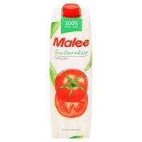 ราคา แนะนำ!! มาลี น้ำมะเขือเทศ 100% 1000มล. Malee 100% Tomato Juice 1000ml. (7265679020)