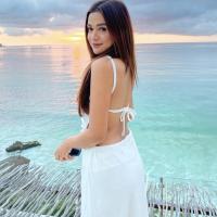 ราคา TMBM - Isla Dress ชุดสตรีความงามสีขาวสีขาวปาร์ตี้ backless maxi กระโปรงชายหาดก่อนถ่ายภาพเชิญงานแต่งงานฤดูร้อนเกาหลี bali แฟชั่นก่อนแต่งงานยาวหรูหราเรียบง่ายเซ็กซี่ (27065156578)