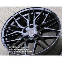 ราคา ล้อแม็กมือสอง SSW S348 ขอบ17นิ้ว 5รู114 สีดำด้าน กว้าง8นิ้ว Offset38 [22253] (41309258548)