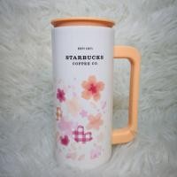 ราคา แก้ว Starbucks SS Sakura Pearl with Handle 12oz. (1692462023)