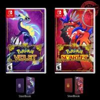 ราคา Pokemon Scarlet And Violet ( มือ1 ) ( Zone US/Asia ) แผ่นเกมส์ Nintendo Switch (16691426095)