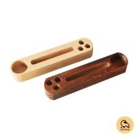 ราคา （new）ที่วางมือถือไม้พร้อมช่องใส่ปากกา LqNc (12438928368)